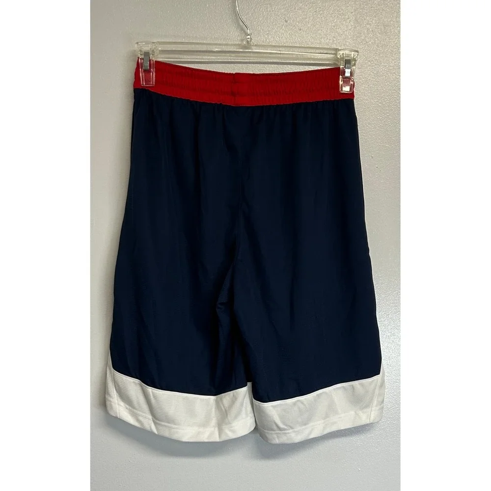 Nike Mens Navy Red White Dri-FIT Basketball Shorts AJ3914-419 NWT Small